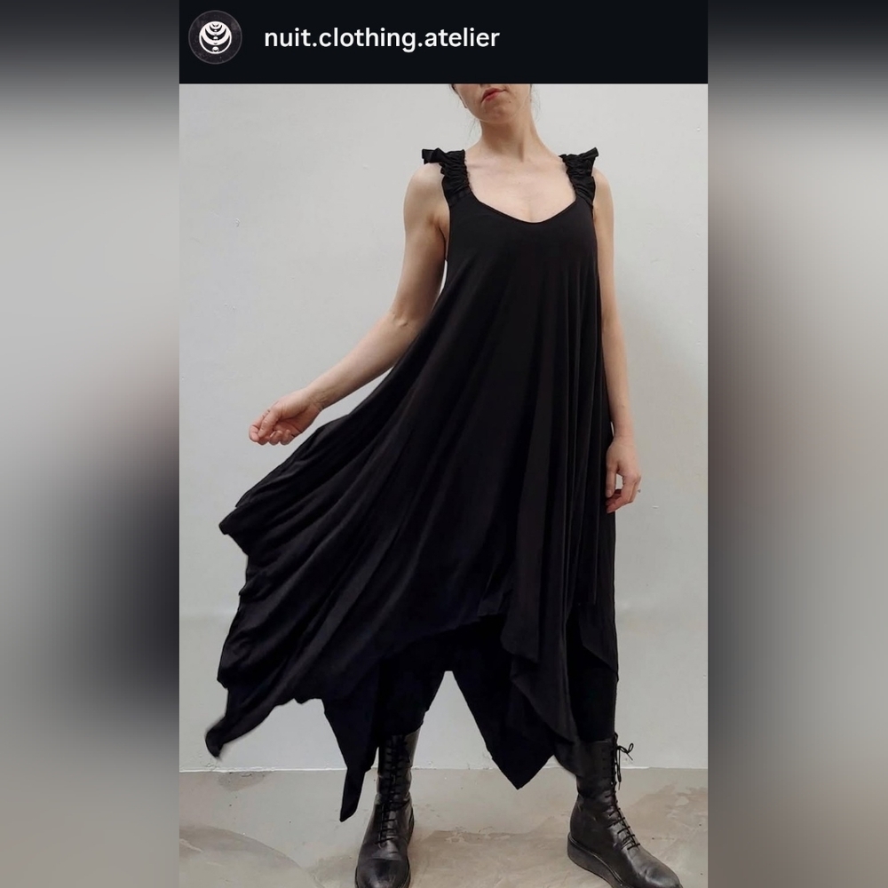 Nuit Black Wings Dress